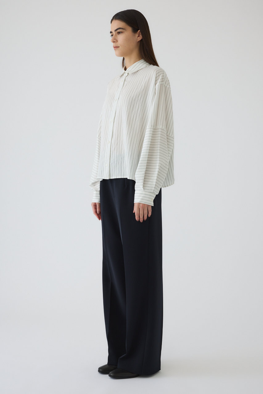 RIM.ARK(リムアーク)｜Stripe box SH/シャツ/アイボリー の通販