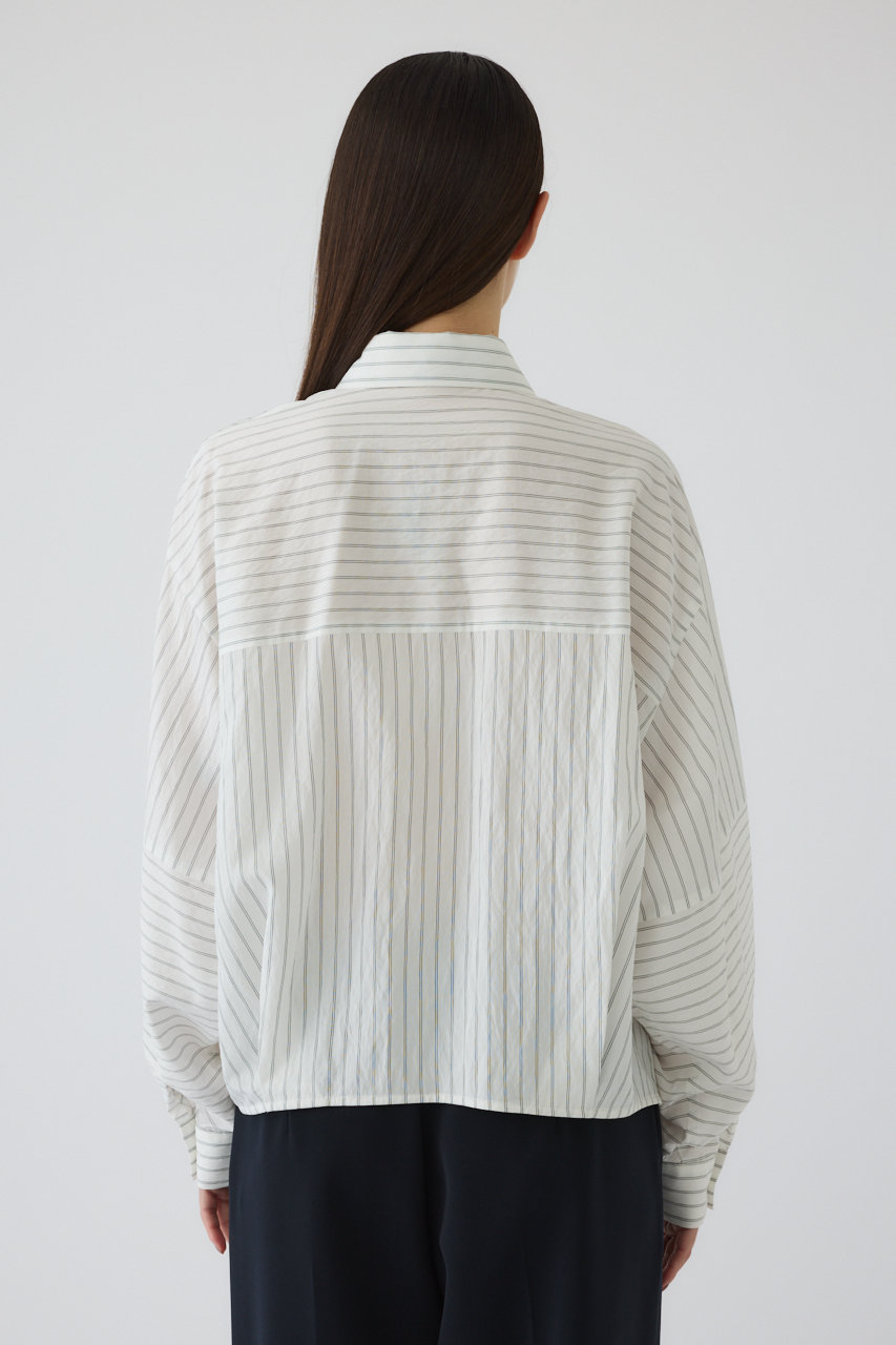 入荷now 安全 RIM.ARK(リムアーク)｜Stripe box の通販 SH/シャツ/アイボリー トップス