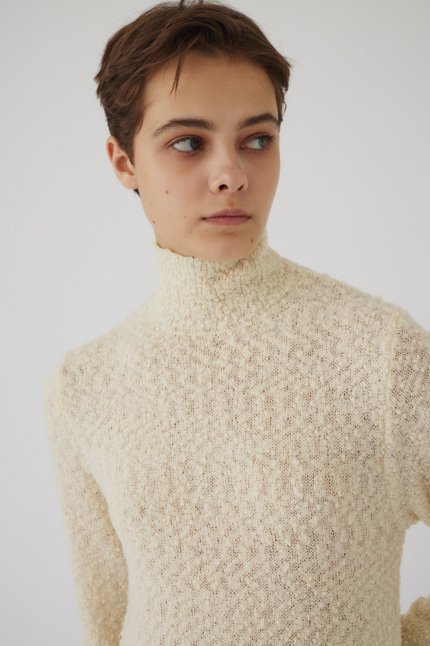 RIM.ARK(リムアーク)｜Loop yarn 2way OP/ワンピース/オフホワイト の