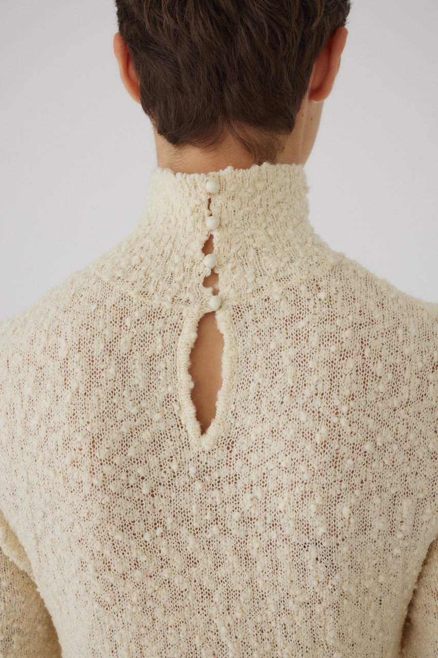 RIM.ARK(リムアーク)｜Loop yarn 2way OP/ワンピース/オフホワイト の