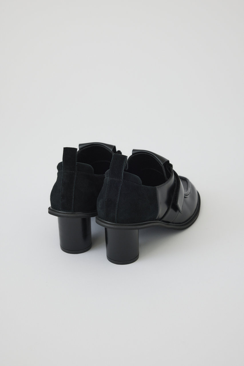 RIM.ARK(リムアーク)｜Mannish heel shoes/シューズ/ブラック の