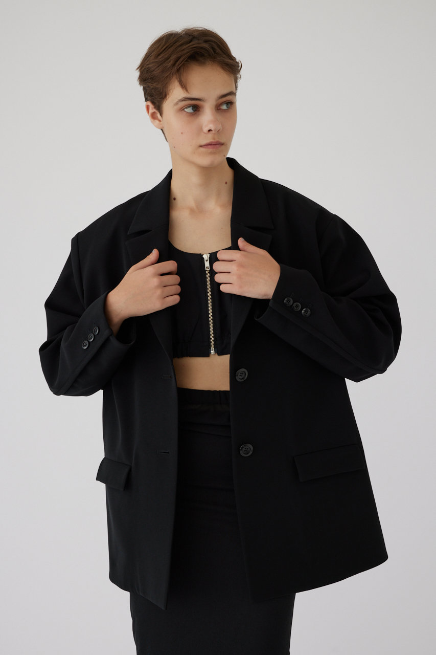 RIM.ARK(リムアーク)｜Back design tailored JK/ジャケット/ブラック