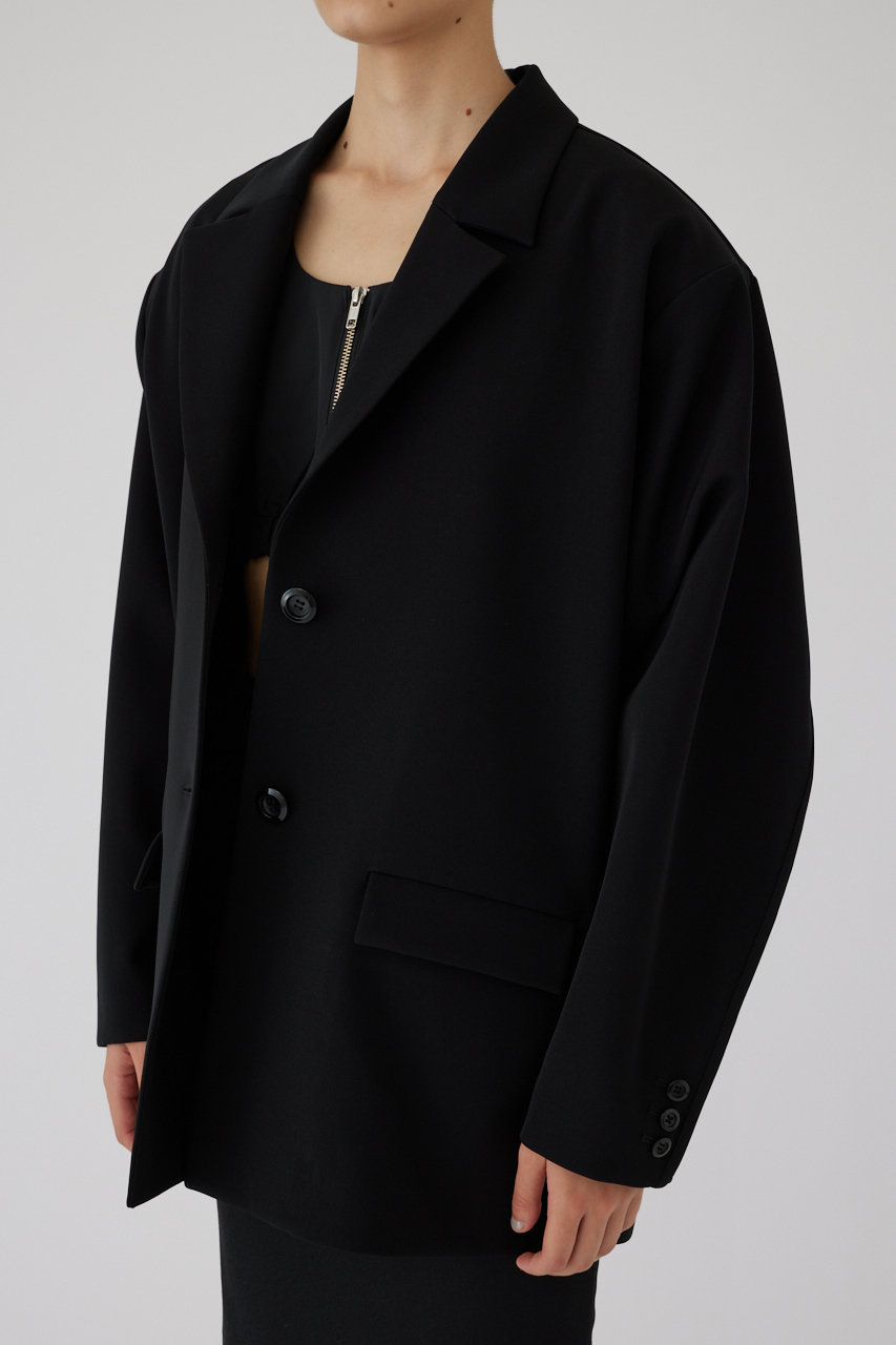 RIM.ARK リムアーク ロングライトシャツジャケット ブラック RIM.ARK(リムアーク)｜Long light round shirt/シャツ/ホワイト の通販