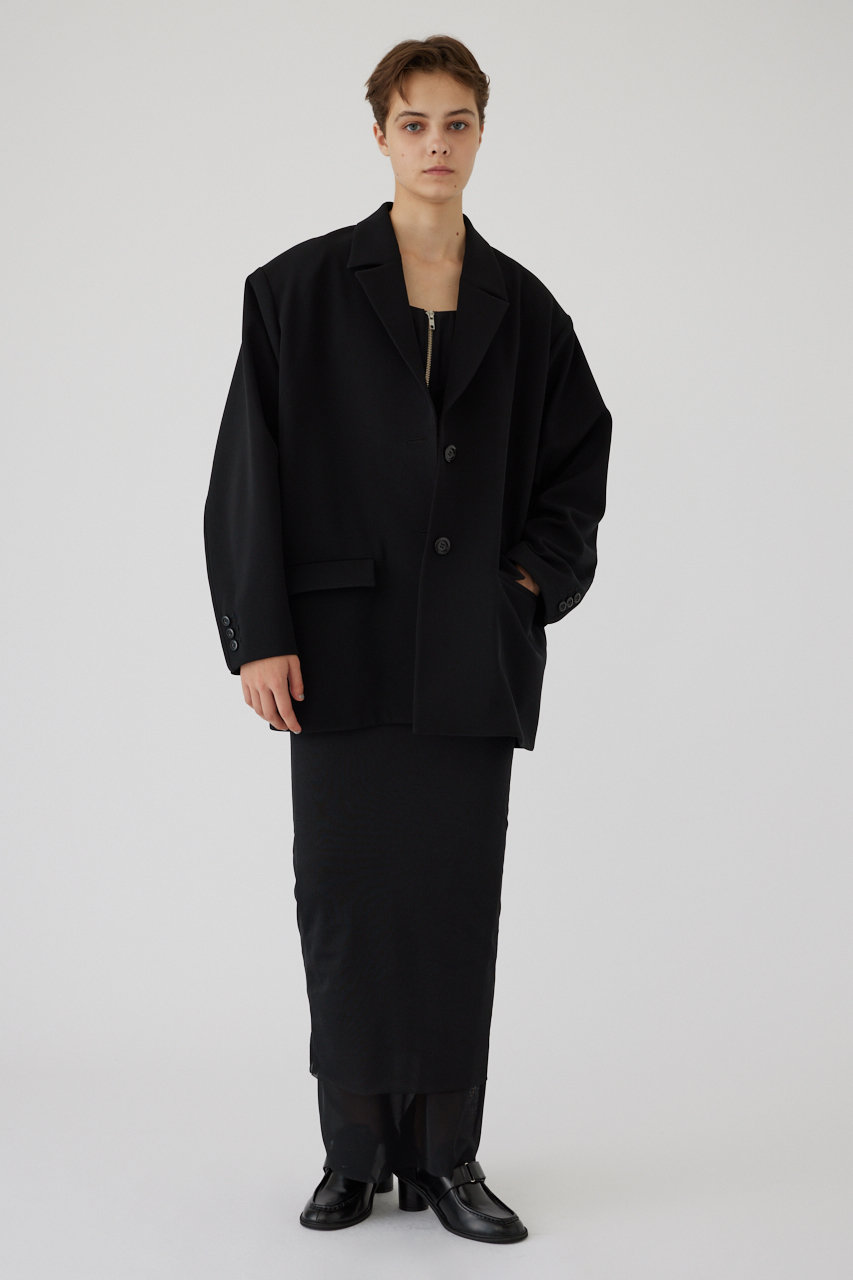 RIM.ARK(リムアーク)｜Back design tailored JK/ジャケット/ブラック