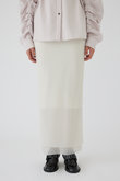 Transparent layered SK/スカート