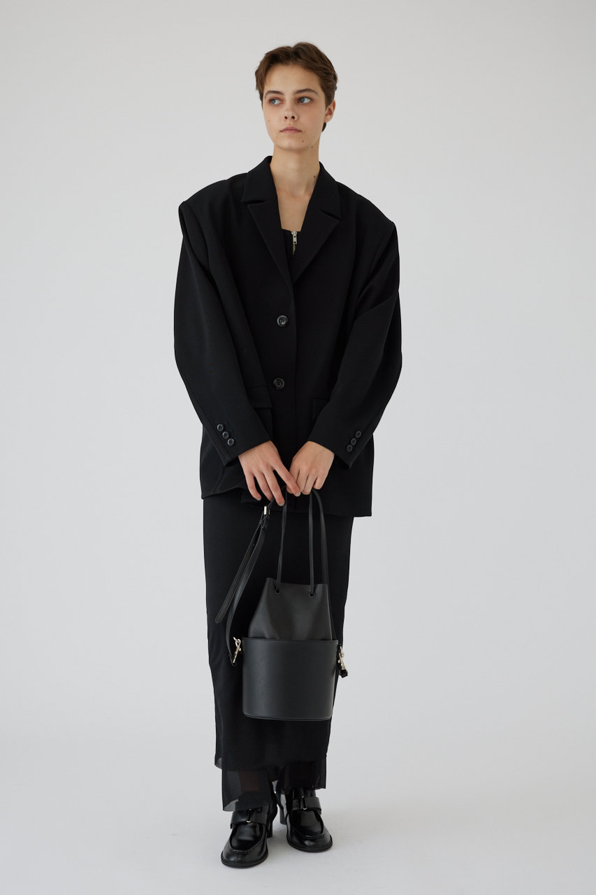 RIM.ARK(リムアーク)｜Combination bucket bag/バッグ/ブラック の通販