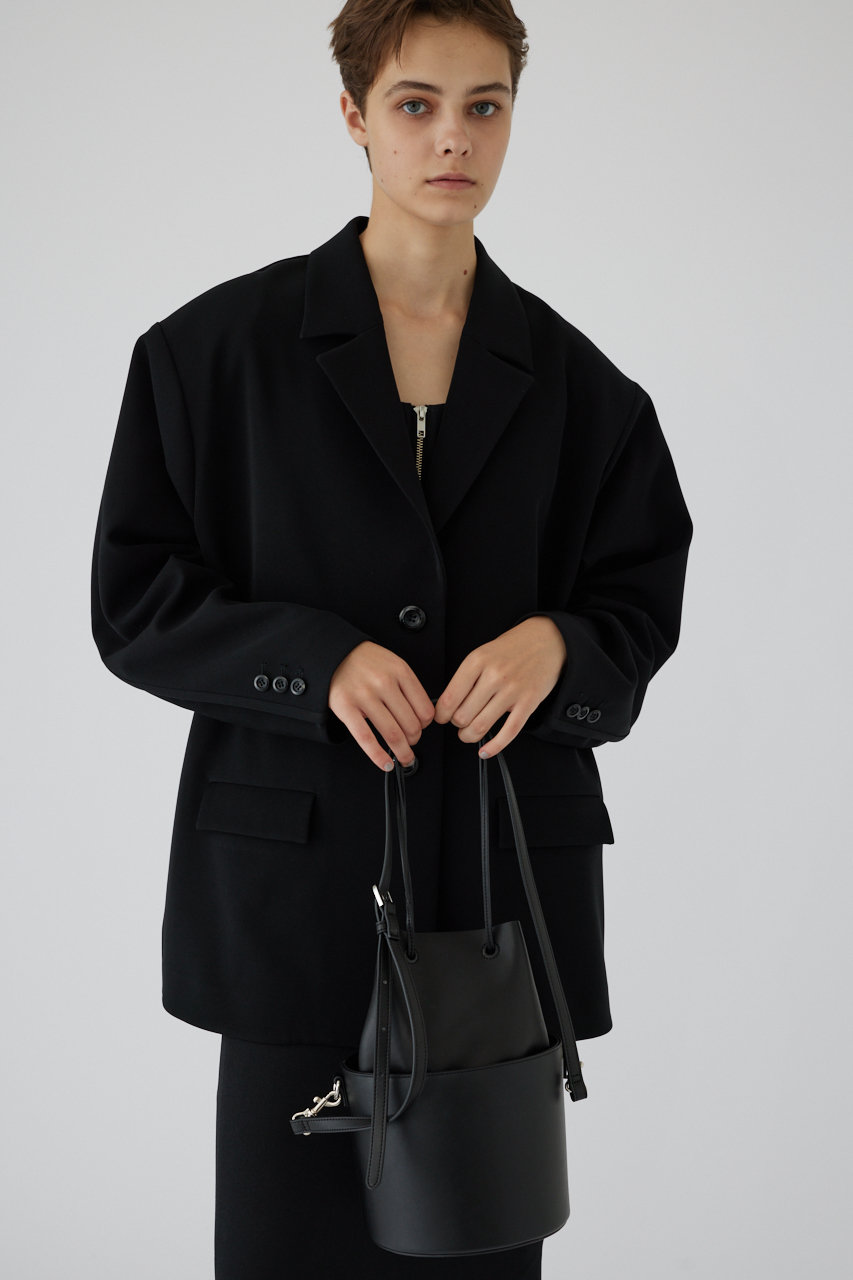 RIM.ARK(リムアーク)｜Combination bucket bag/バッグ/ブラック の通販