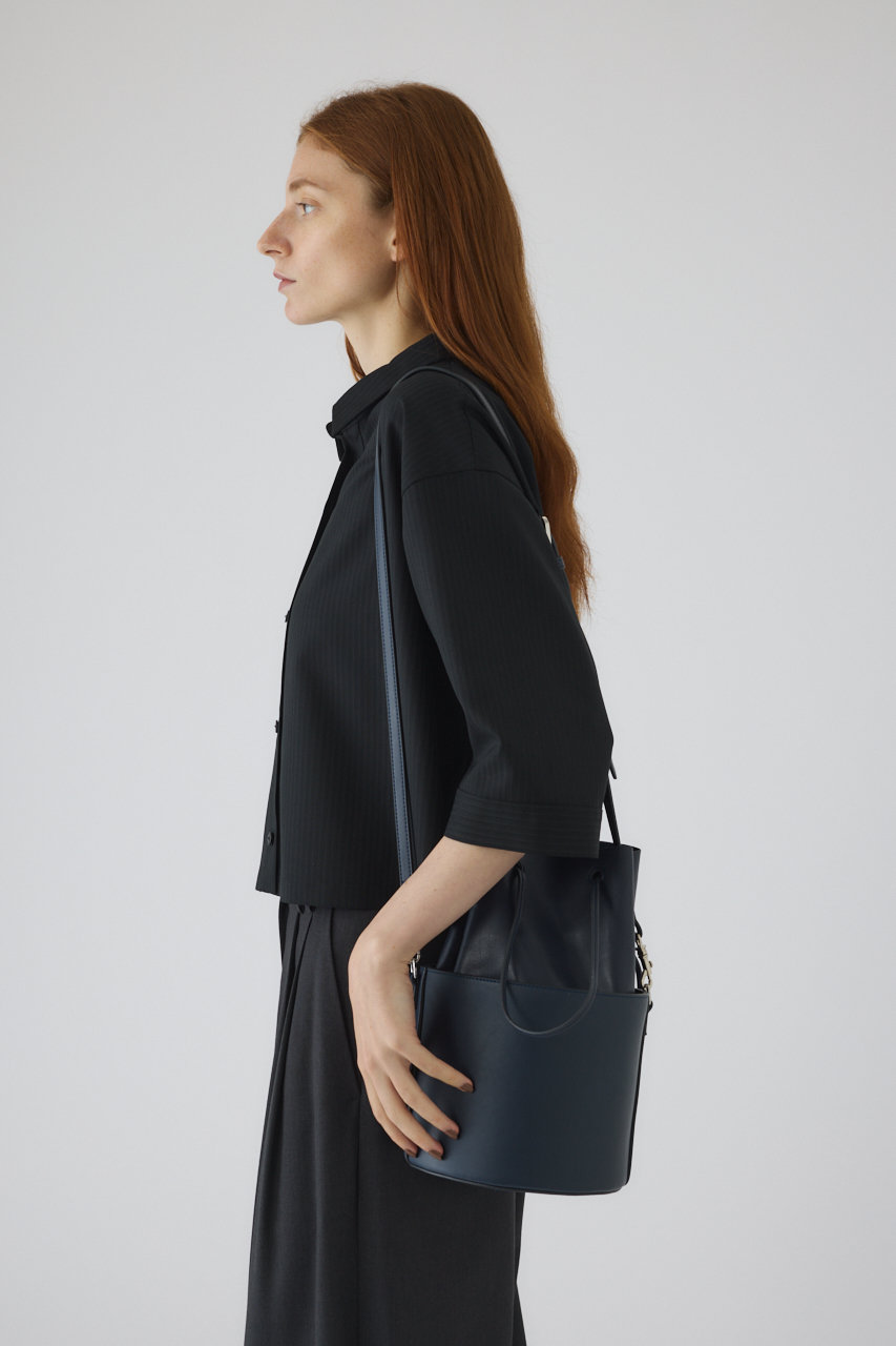 RIM.ARK(リムアーク)｜Combination bucket bag/バッグ/ネイビー の通販