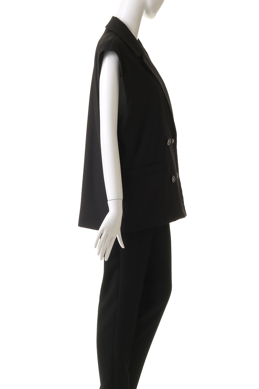 RIM.ARK(リムアーク)｜Preppy style vest/ベスト/ブラック の通販