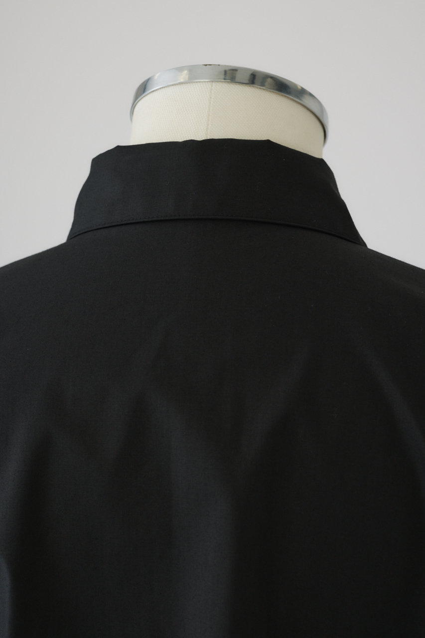 RIM.ARK(リムアーク)｜ORIGAMI sleeve SH/シャツ/ブラック の通販