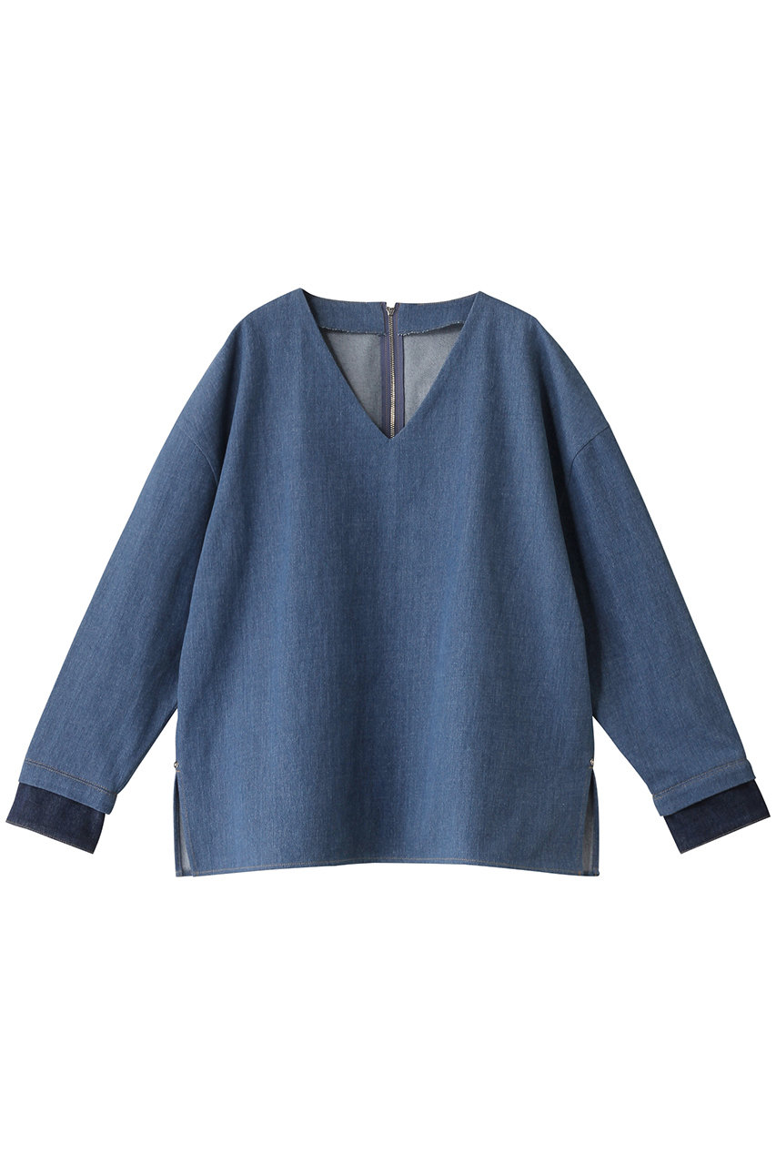 RIM.ARK Denim box PO/プルオーバー (ブルー, FREE) リムアーク ELLE SHOP RIM.ARK Denim box PO/プルオーバー (ブルー, FREE) リムアーク ELLE SHOP