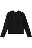 Hook slim knit tops/ニット