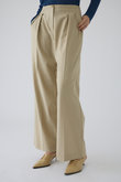 Two tuck straight PT/パンツ