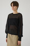 Sheer dolman knit tops/ニット リムアーク/RIM.ARK