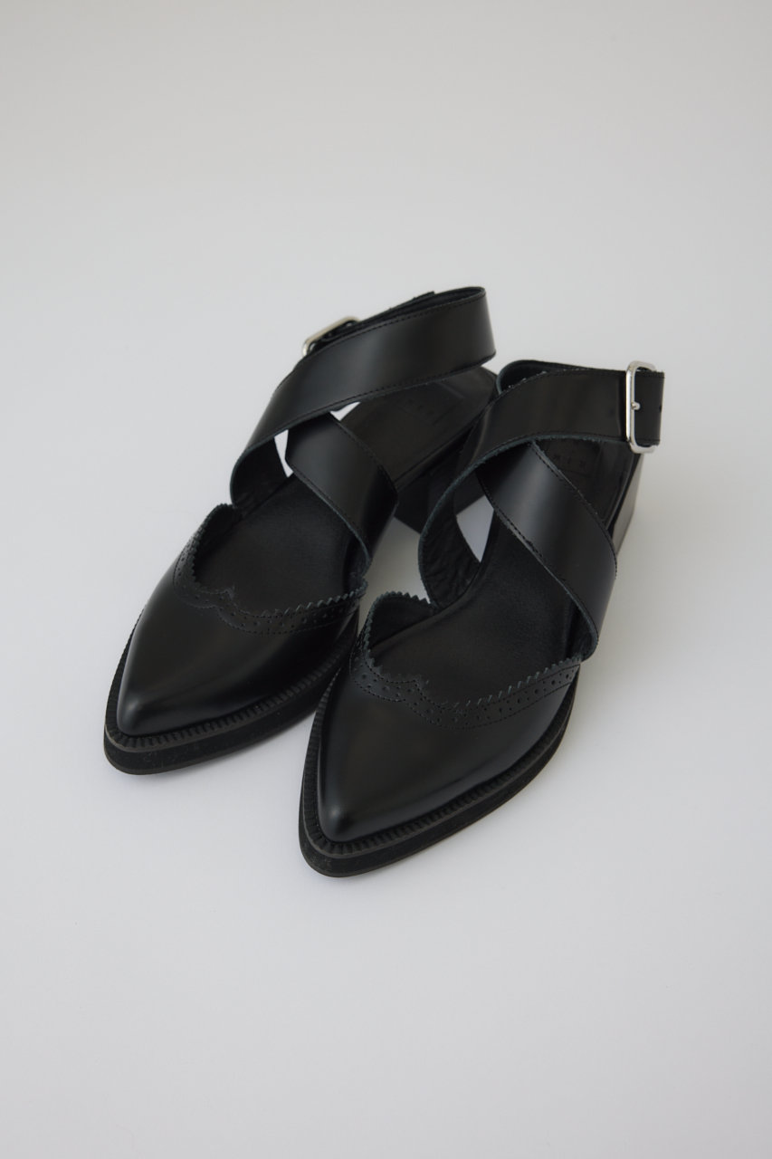 リムアーク/RIM.ARKの【3/5 10:00販売開始】Wing tip sandal/サンダル(ブラック/460ISS50-1191)