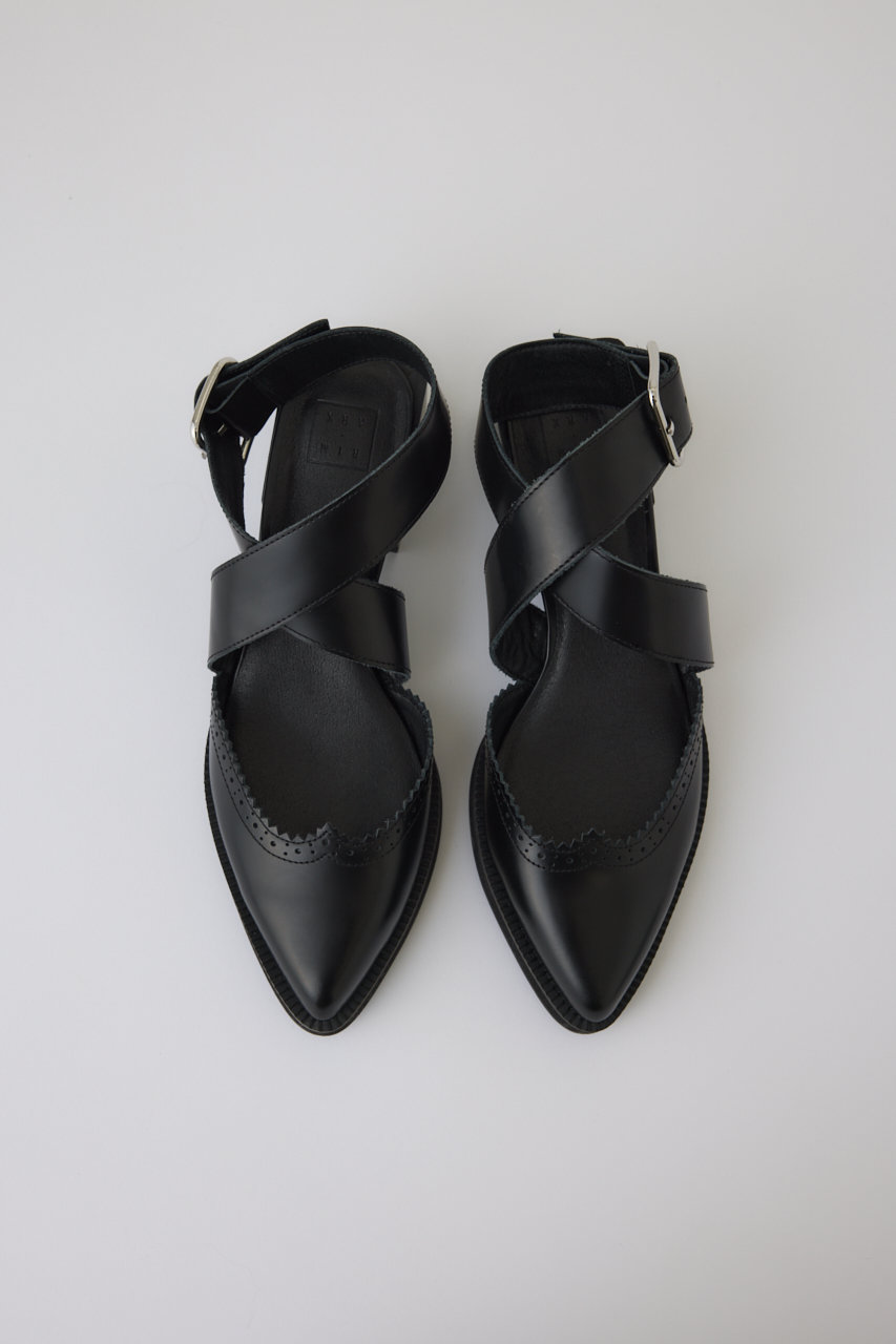 試着のみ／rim.ark Cut out wing tip shoes RIM.ARK（リムアーク）の「Cut out wing tip shoes（ローファー