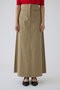 Chino cloth A-line SK/スカート リムアーク/RIM.ARK