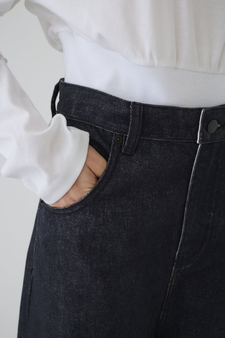 RIM.ARK(リムアーク)｜Gradation denim PT/パンツ/ブラック の