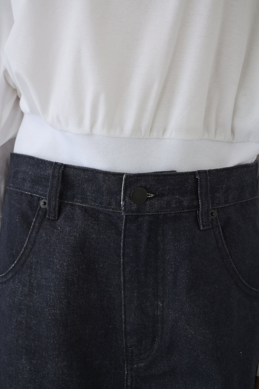 RIM.ARK(リムアーク)｜Gradation denim PT/パンツ/ブラック の