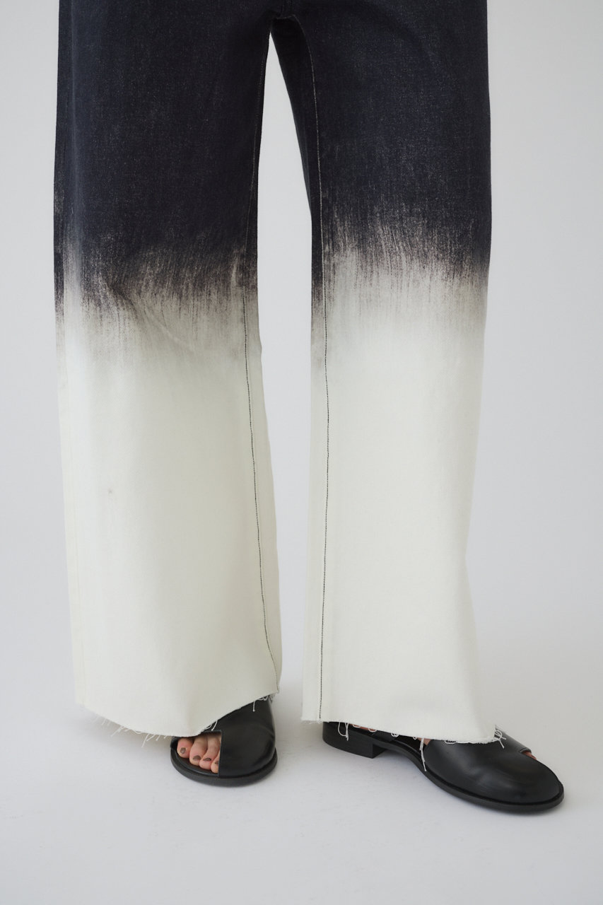 RIM.ARK(リムアーク)｜Gradation denim PT/パンツ/ブラック の