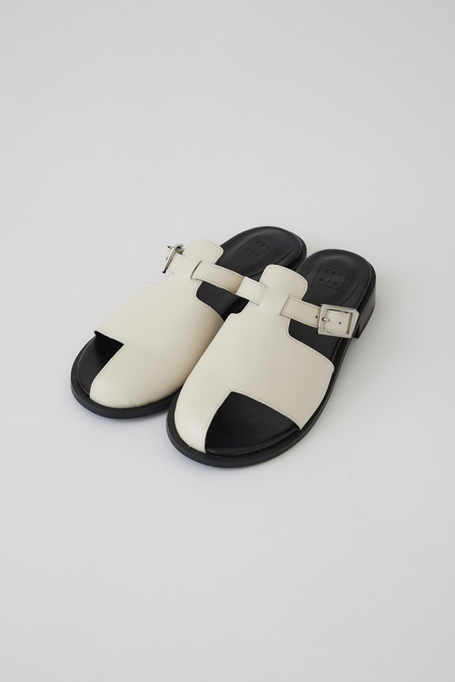 Thumb leather flat sandal/フラットサンダル