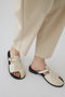 【予約販売】Thumb leather flat sandal/フラットサンダル リムアーク/RIM.ARK