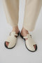 【予約販売】Thumb leather flat sandal/フラットサンダル リムアーク/RIM.ARK