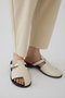 【予約販売】Thumb leather flat sandal/フラットサンダル リムアーク/RIM.ARK