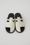 【予約販売】Thumb leather flat sandal/フラットサンダル リムアーク/RIM.ARK