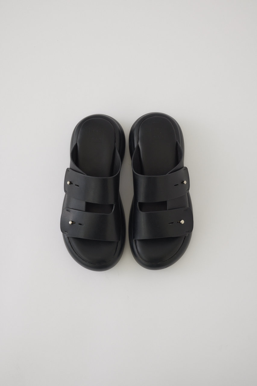 リムアーク/RIM.ARKの【予約販売】Volume sole sandal/サンダル(ブラック/460ISN55-1821)