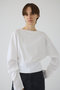 Sleeve tuck cut tops/カットソー リムアーク/RIM.ARK