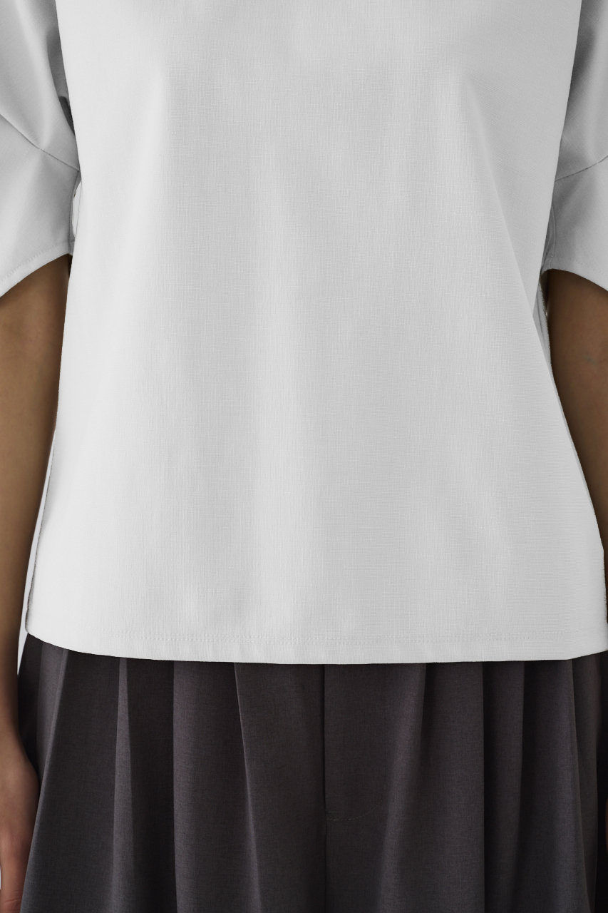 RIM.ARK(リムアーク)|Tuck sleeve design cut tops/トップス RIM.ARK(リムアーク)|Tuck sleeve design cut tops/トップス