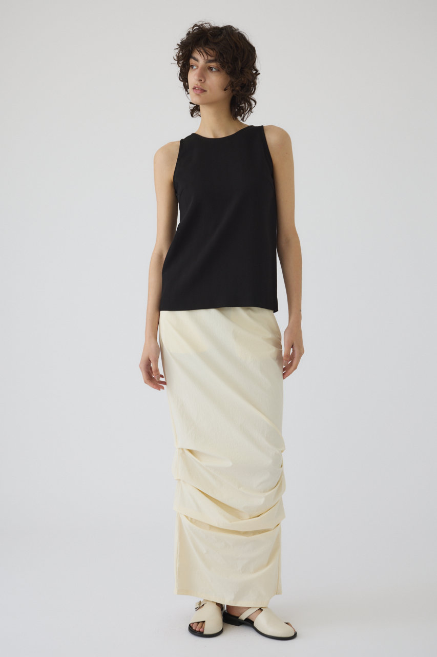 新品/RIM.ARK/Scoop 2way neckline tank/タンク Scoop 2way neckline tank スコープツーウェイネックライン