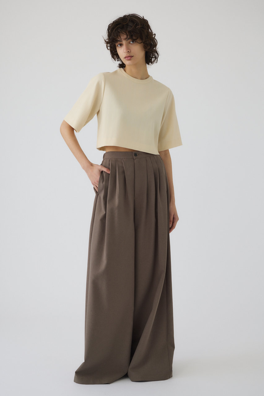 RIM.ARK Cropped box tops　ブラック　38 RIM.ARK | Cropped box tops (SHIRTS & BLOUSES ) |RIM.ARK