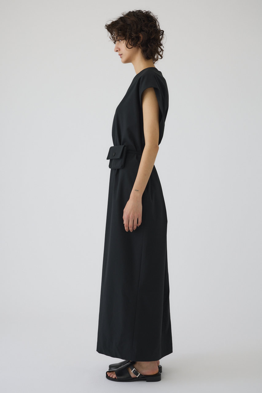 RIM.ARKリムアークSleeve point op　ブラック　サイズ36 RIM.ARK(リムアーク)｜Pochette belt set boat neck OP