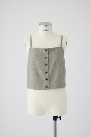 リムアーク/RIM.ARKのTweed cami tops/トップス(110400/110401)
