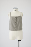 Tweed cami tops/トップス