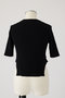 Round hem knit tops/ニット リムアーク/RIM.ARK