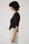 Round hem knit tops/ニット リムアーク/RIM.ARK