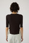 Round hem knit tops/ニット リムアーク/RIM.ARK