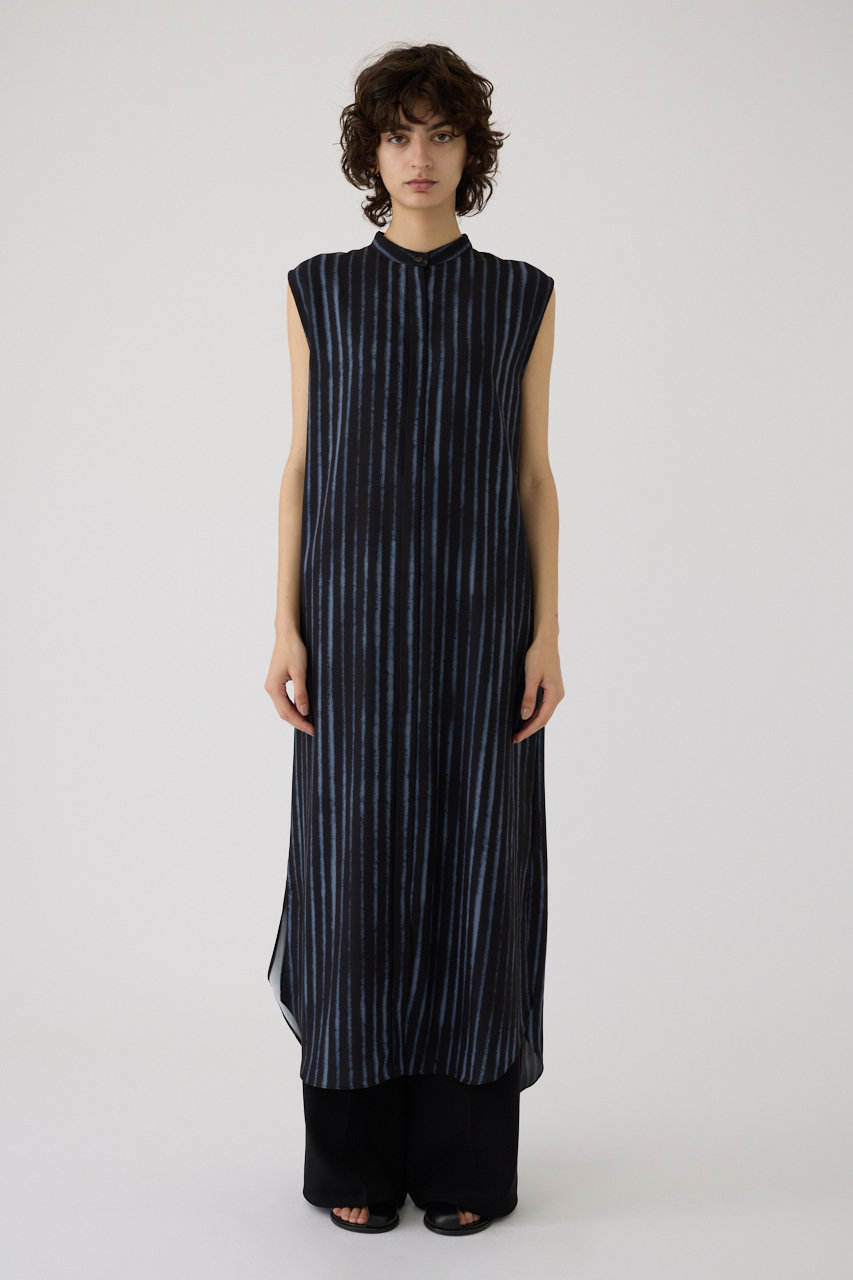 RIM.ARK Wave iron pattern OP/ワンピース (ブラック, 38) リムアーク ELLE SHOP RIM.ARK Wave iron pattern OP/ワンピース (ブラック, 38) リムアーク ELLE SHOP