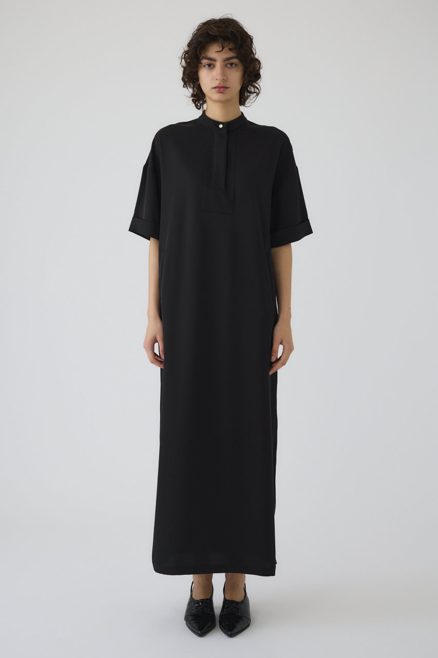 RIM.ARK Stand collar mode OP/ワンピース (ブラック, 36) リムアーク ELLE SHOP RIM.ARK Stand collar mode OP/ワンピース (ブラック, 36) リムアーク ELLE SHOP