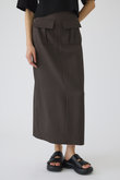 Tweed high waist cargo SK/スカート