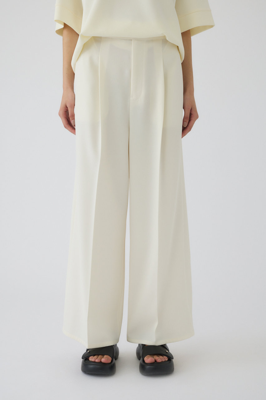 RIM.ARK Double face flap PT/パンツ (アイボリー, 36) リムアーク ELLE SHOP RIM.ARK Double face flap PT/パンツ (アイボリー, 36) リムアーク ELLE SHOP