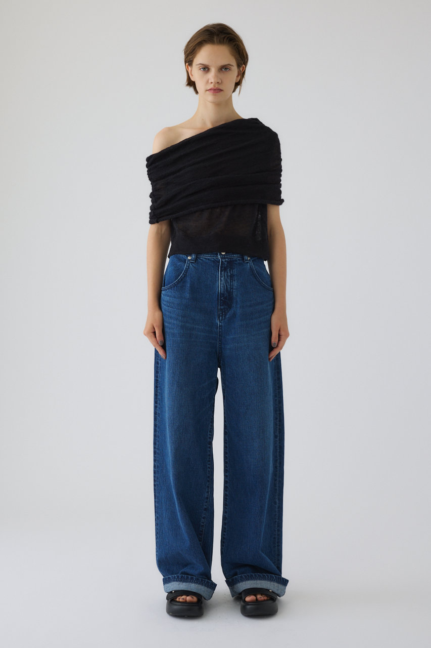 【完売】リムアーク　Middle straight blue denim 38 完売】リムアーク Middle straight blue denim 38