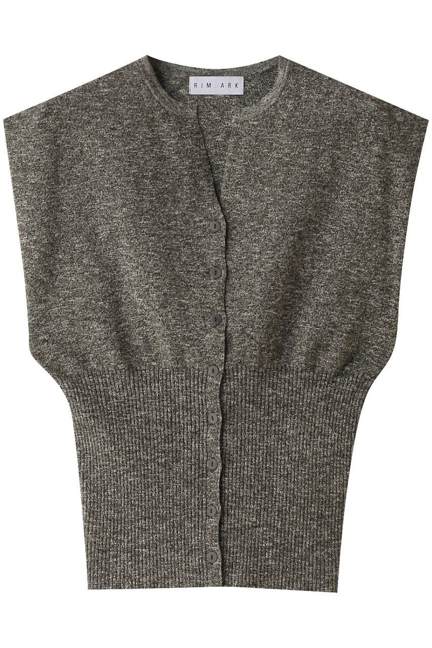 RIM.ARK Mix yarn rib knit/ニット (マルチグリーン, FREE) リムアーク ELLE SHOP RIM.ARK Mix yarn rib knit/ニット (マルチグリーン, FREE) リムアーク ELLE SHOP