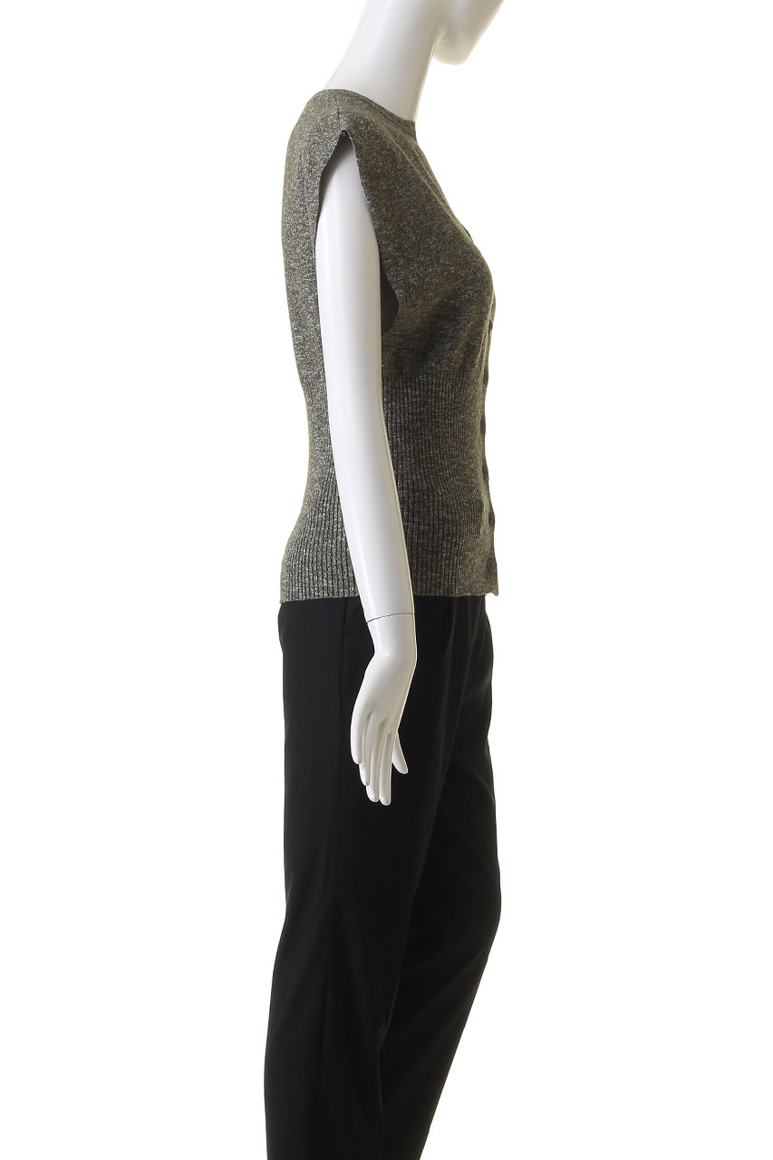 美品 RIM.ARK リムアーク Mix yarn rib knit ネイビー RIM.ARK（リムアーク）の「Mix yarn rib knit（ニット/セーター
