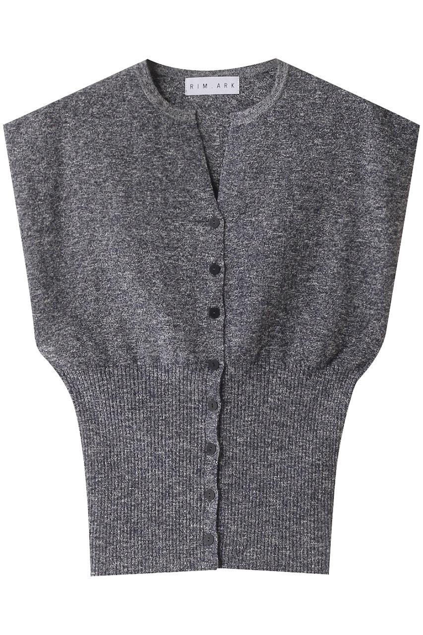RIM.ARK Mix yarn rib knit/ニット (マルチネイビー, FREE) リムアーク ELLE SHOP RIM.ARK Mix yarn rib knit/ニット (マルチネイビー, FREE) リムアーク ELLE SHOP