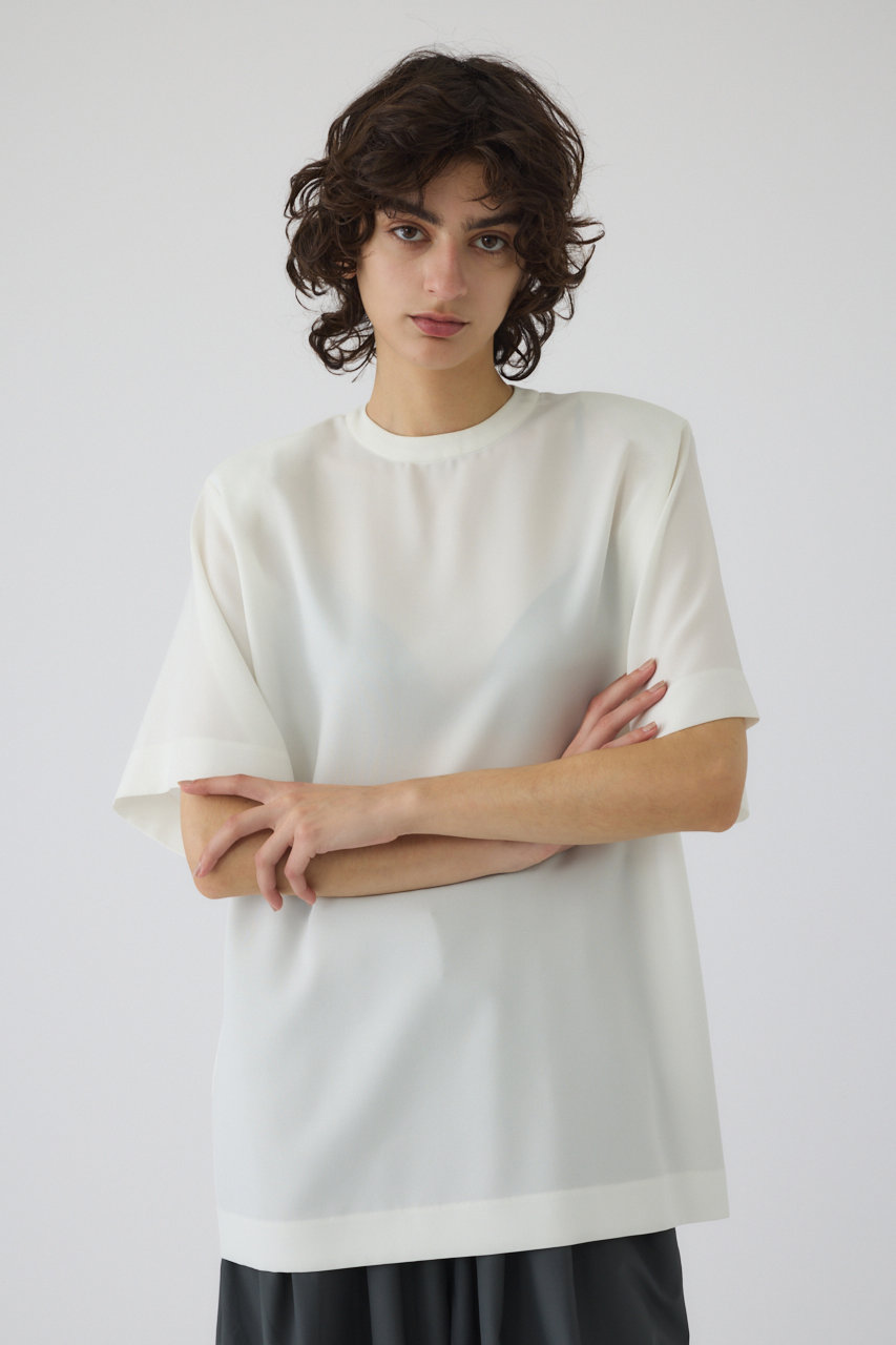 Oversize woven T/SH/Tシャツ