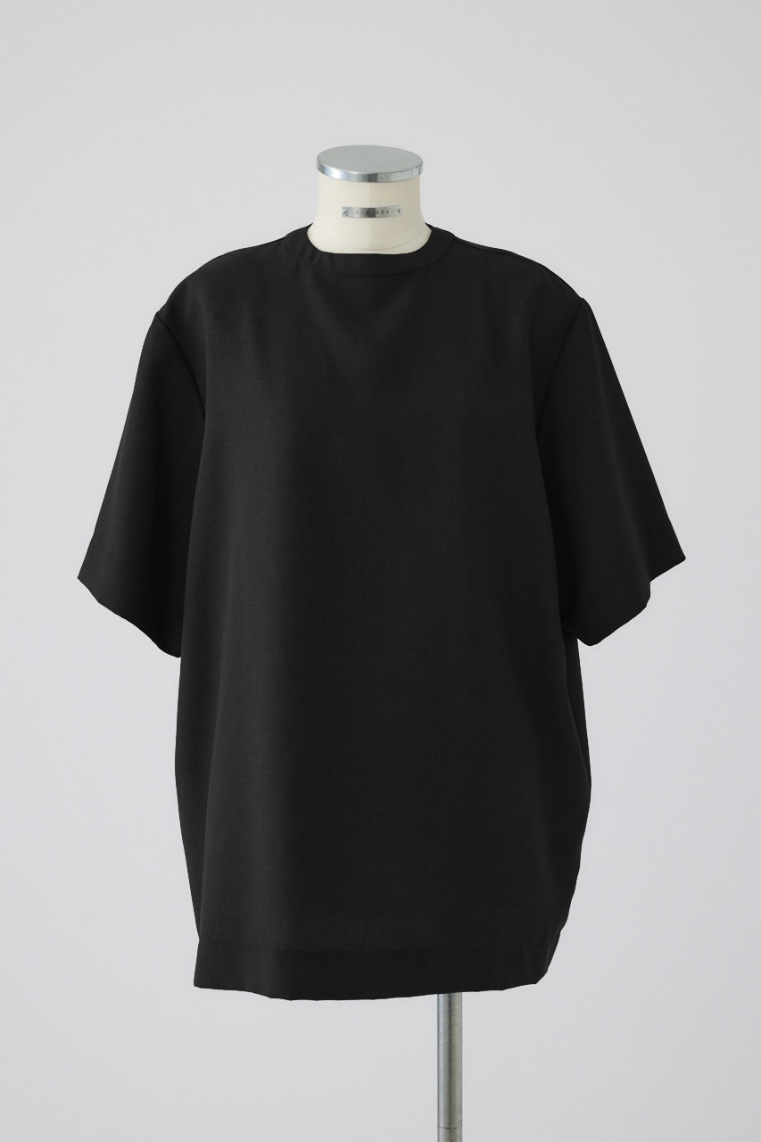 RIM.ARK Oversize woven T/SH/Tシャツ (ブラック, FREE) リムアーク ELLE SHOP RIM.ARK Oversize woven T/SH/Tシャツ (ブラック, FREE) リムアーク ELLE SHOP